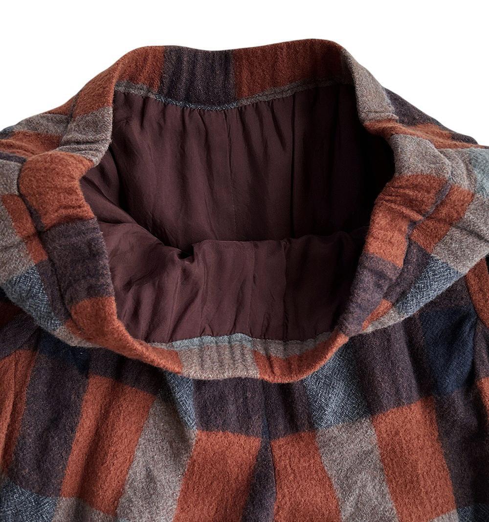 センソユニコ慈雨 構築的アーチポケット ふんわりウールコクーン