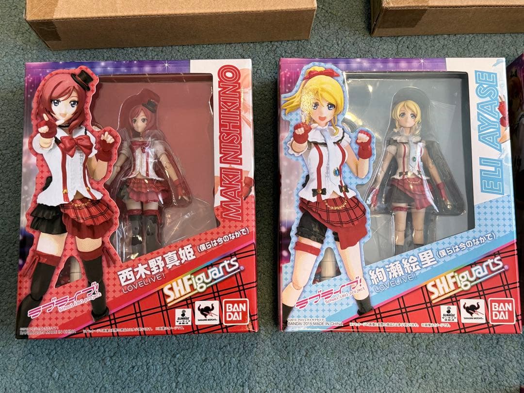 未開封 ラブライブ！ S.H.Figuarts 僕らは今のなかで 9個フルセット