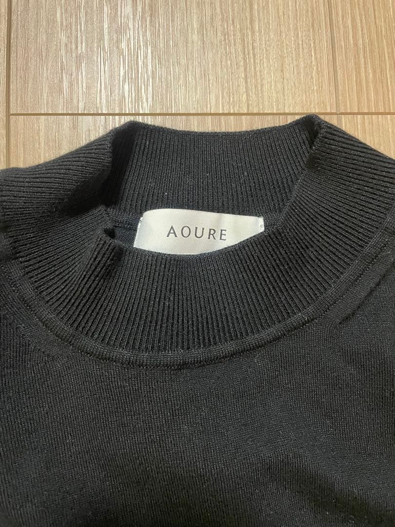 AORE 長袖ニット 2枚セット アイボリー ブラック