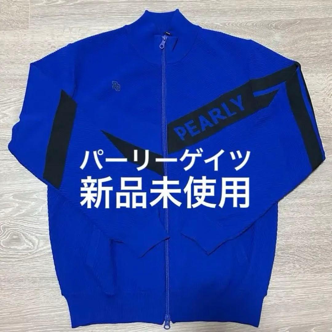 PEARLY GATES ジップアップジャケット 青 PEARLY GATES（パーリーゲイツ） ブルゾン アウター 「PEARLY GATES