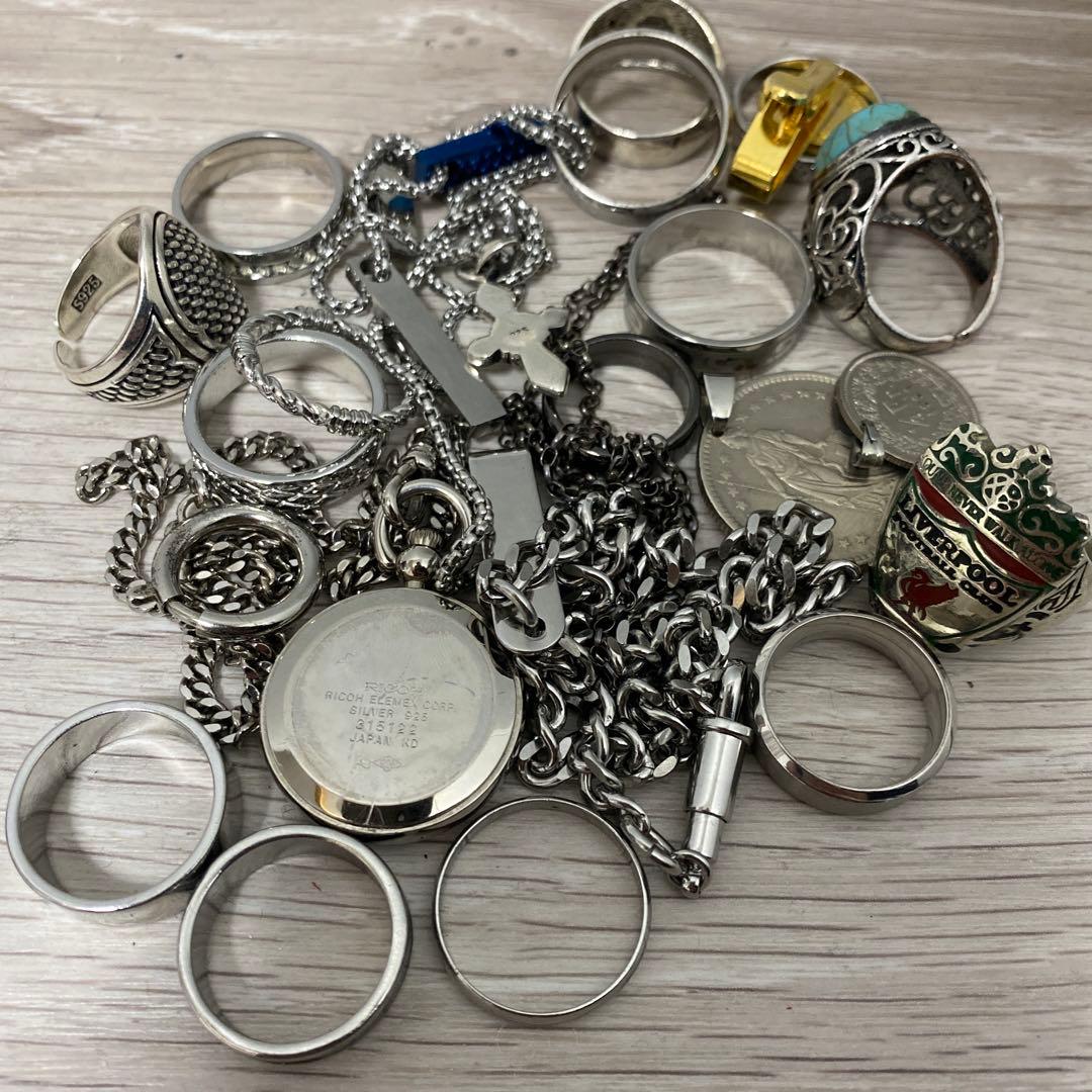 シルバー　アクセサリー　時計　ジャンク品 MICHEL KLEIN ミシェルクラン 腕時計 ジャンク品｜Yahoo!フリマ（旧