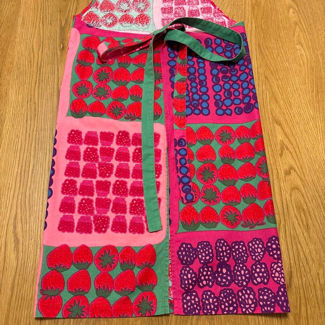 marimekko マリメッコ エプロン ムンモランマルヤット 廃盤品 - メルカリ