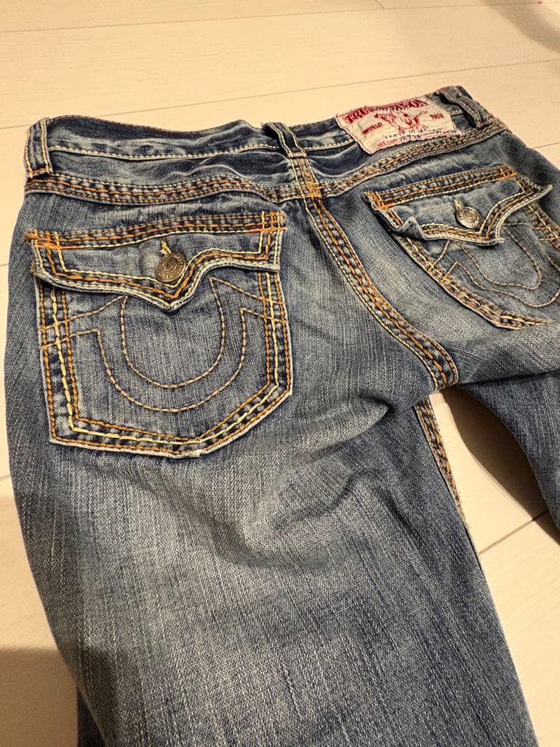 TRUE RELIGION BILLY SUPER T　フレア TRUE RELIGION BILLY SUPER T フレア デニム USA製 True Religion