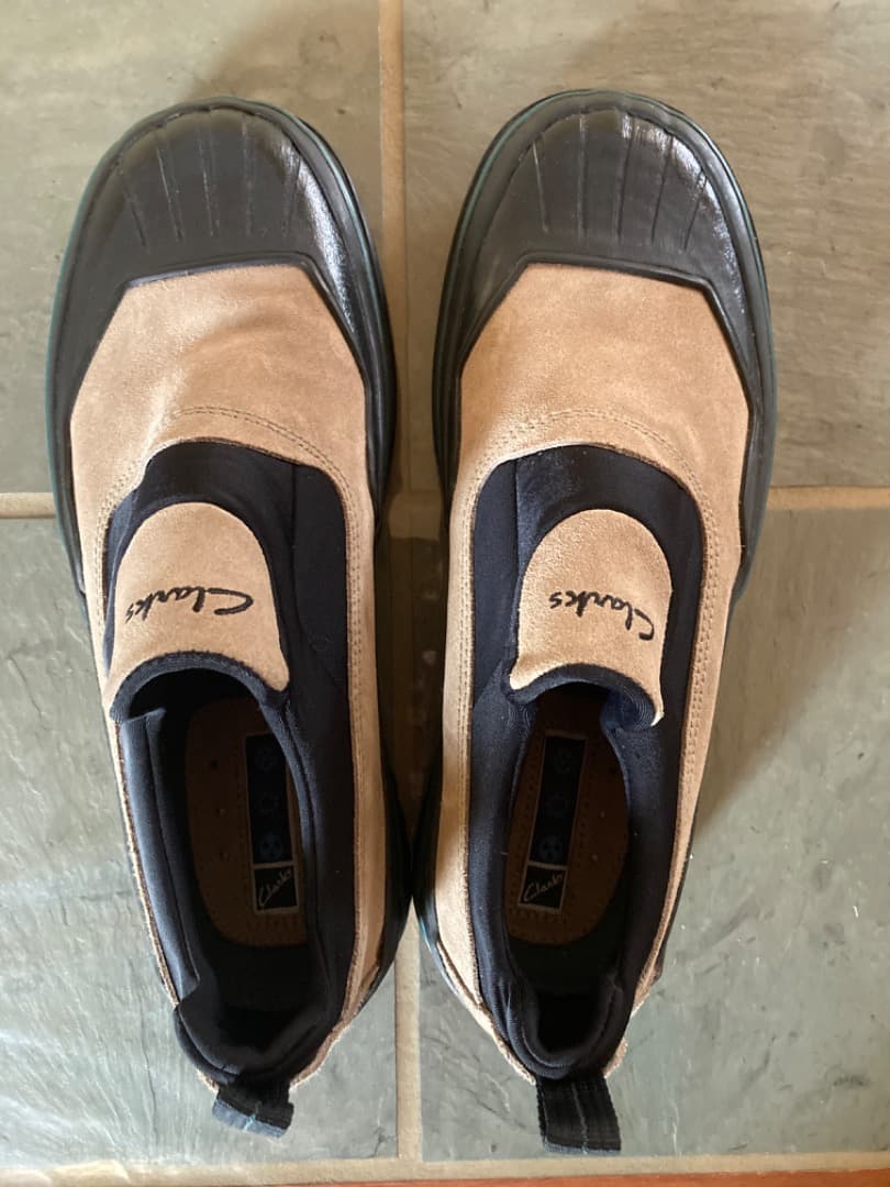 Clarks クラークス ウォータープルーフ スウェード bean 26
