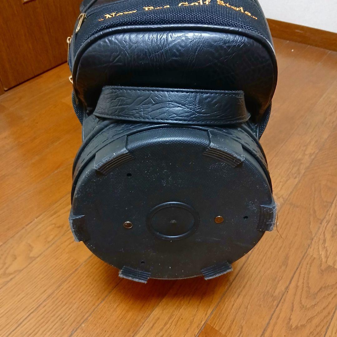 St.Andrews セントアンドリュース キャディバッグ ブラック レザーの