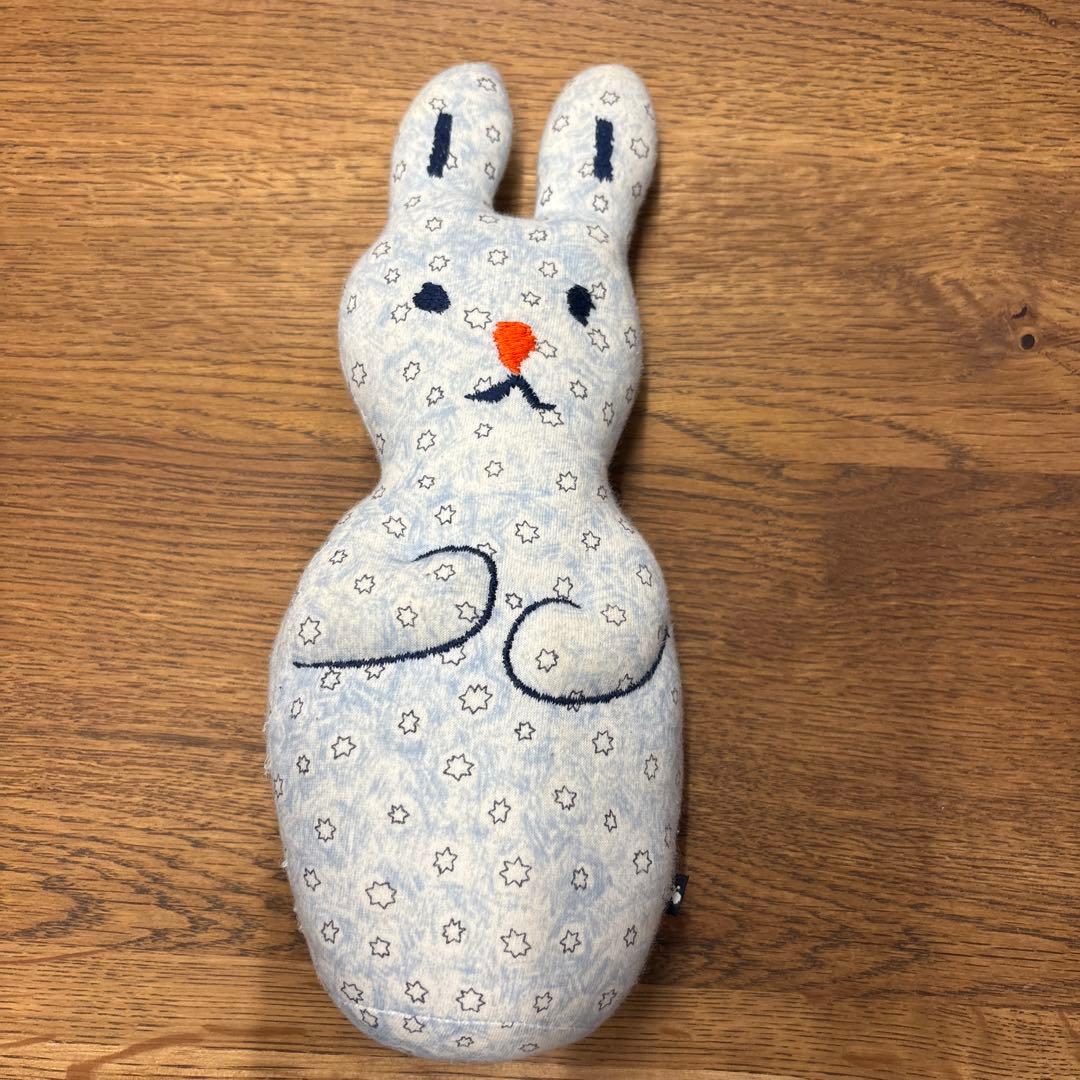 ミナペルホネン うさぎ ぬいぐるみ ラトル - メルカリ