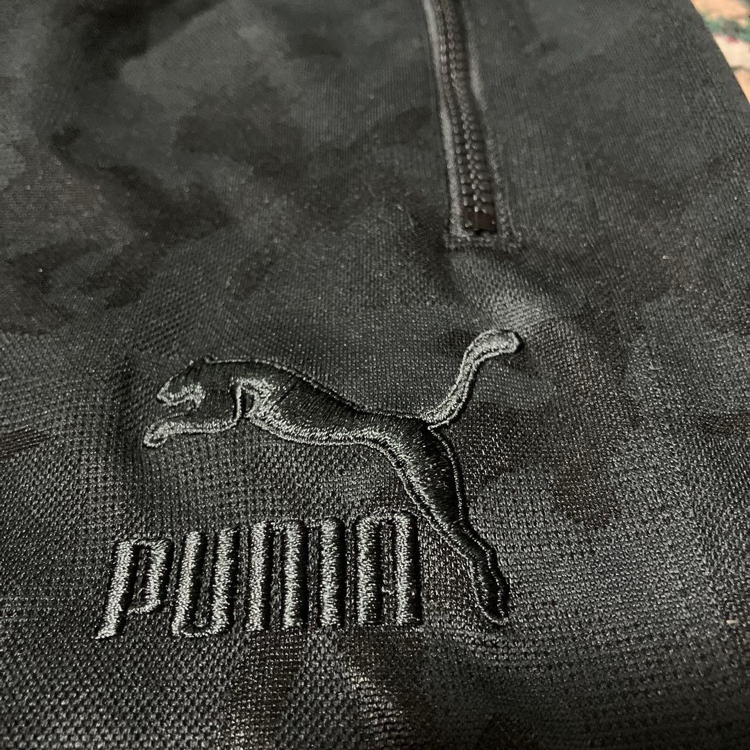 PUMA VANQUISH ジャージ L セットアップ カモ柄 ブラック - メルカリ