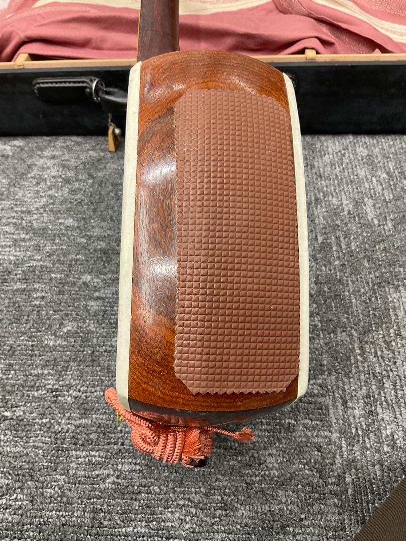 三味線 和楽器 ハードケース バチ 三味線、三味線ケース付き、三味線