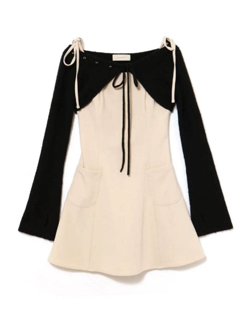 andmary アンドマリー lamia knit set mini dress Lamia knit set mini dress