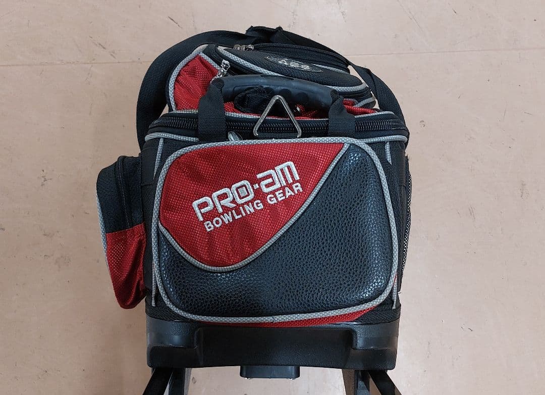 ABS ボウリングバッグ】PRO-am ボールバッグ 2個用キャリーバッグ ABS