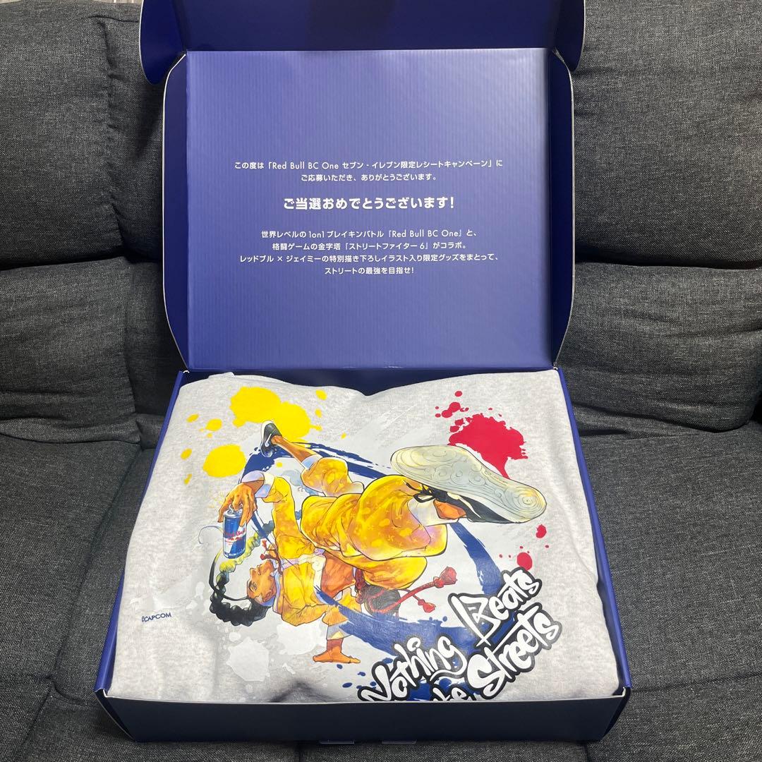 Red Bull BC One × ストリートファイター6 コラボパーカー Red Bull BC One × ストリートファイター6 コラボパーカー レッドブル