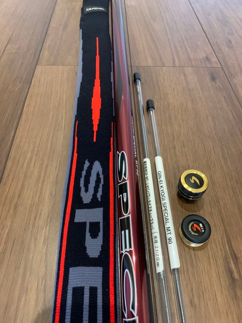 生産終了品 銀影競技スペシャル MT 90 J 元竿・穂先2本 鮎竿