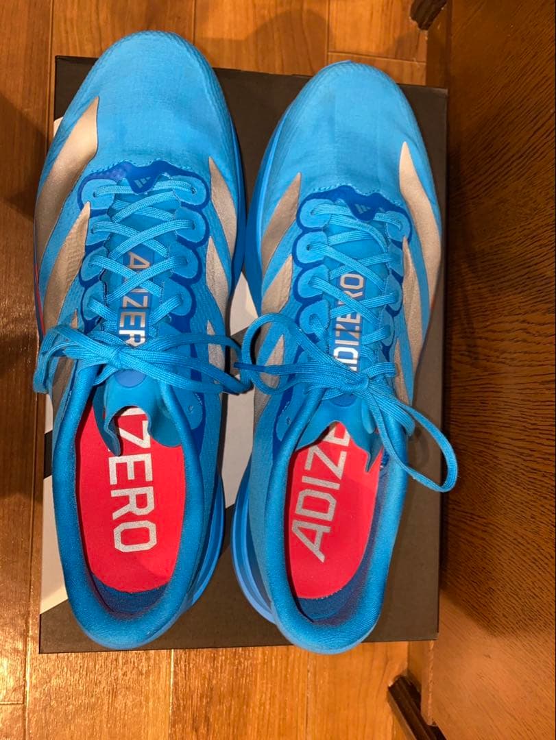 走行3キロ ADIZERO EVO SL WOVEN エボSL 29.0センチ adidas（アディダス） ADIZERO EVO SL WOVEN EKIDEN アディゼロ EVO SL