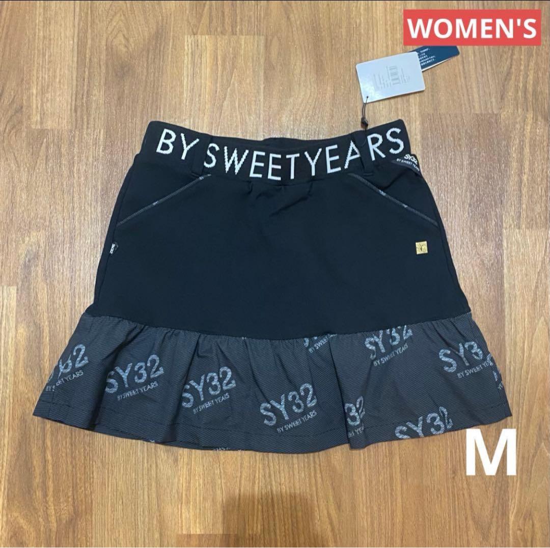 SY32 SWEET YEARS】レディース スカート M ブラック