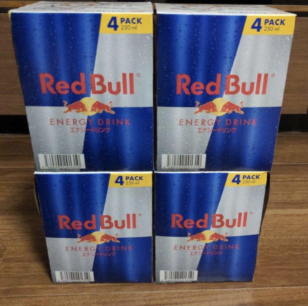 レッドブル 250ml 4PACK✕4箱（16本） - メルカリ