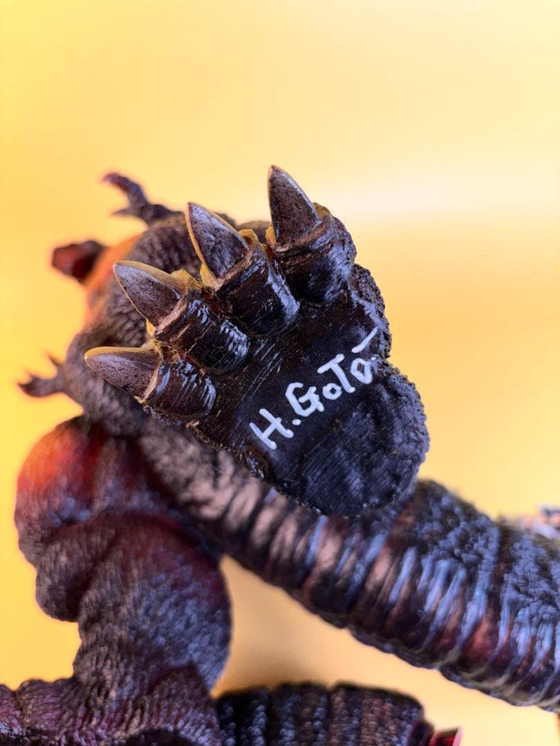 東宝30cmシリーズ ゴジラ 1995 クリアオレンジVer．後藤彩色所