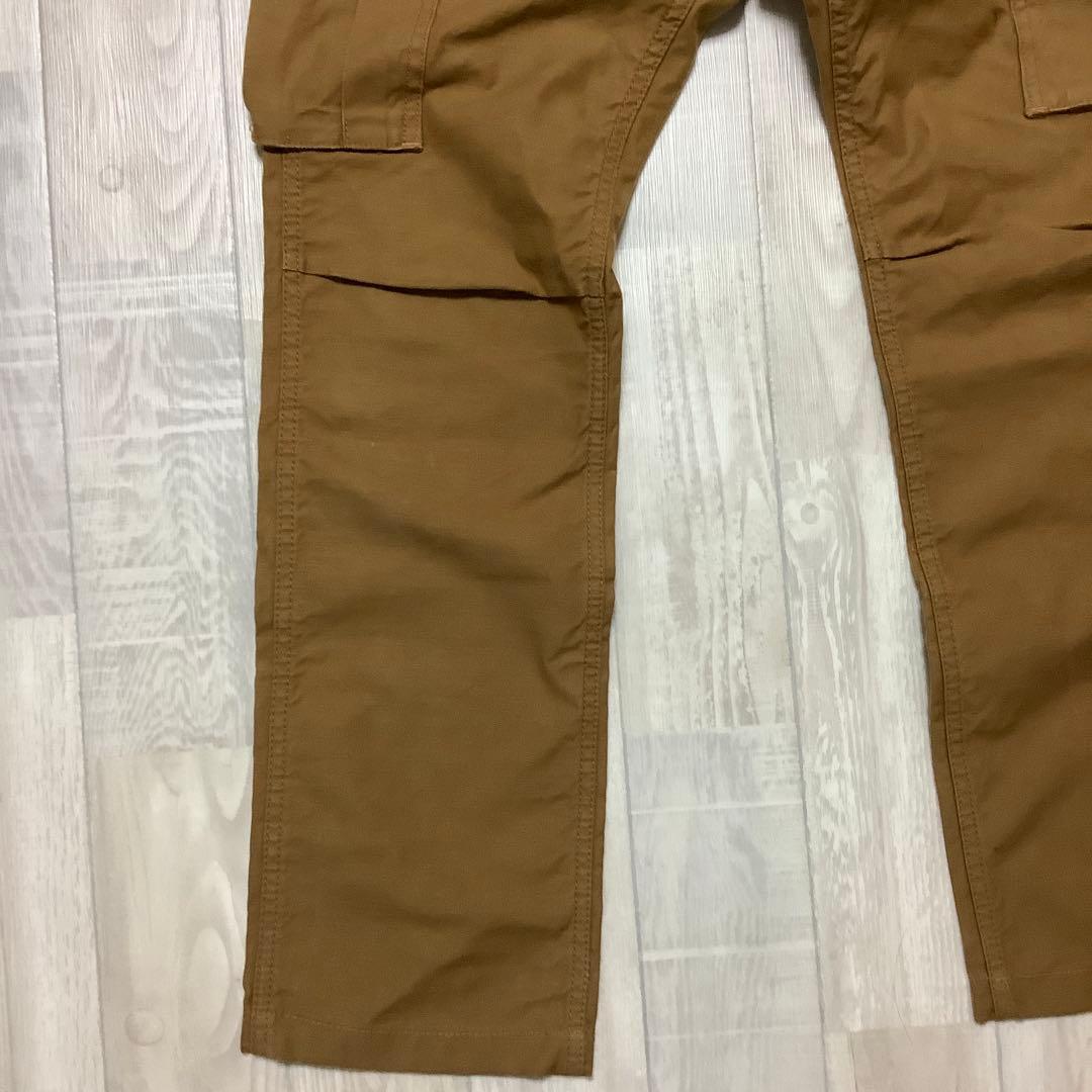 桃太郎ジーンズ】藍布屋時代のオールド桃太郎 茶色 カーゴパンツ W30