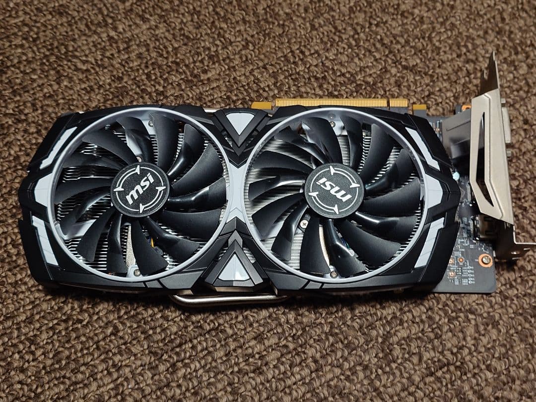 グラフィックボード・グラボ・ビデオカード MSI GeForce GTX 1060 6GB (MSI-ARMOUR) Amazon.com: msi Gaming GeForce GTX 1060 6GB GDDR5 DirectX 12 VR