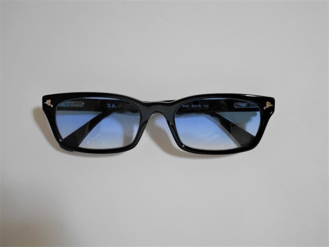 レイバン正規品／RX5017A-2000／ブルーハーフ50％UV付き／付属品なし