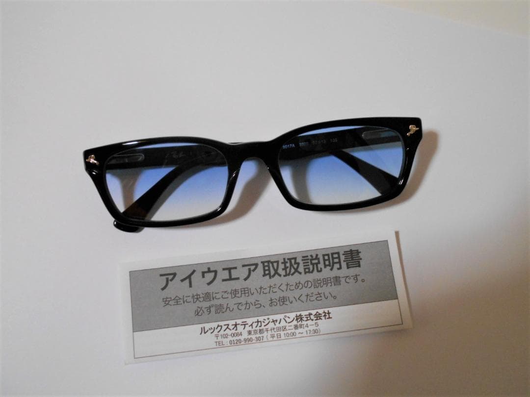 レイバン正規品／RX5017A-2000／ブルーハーフ50％UV付き／付属品なし