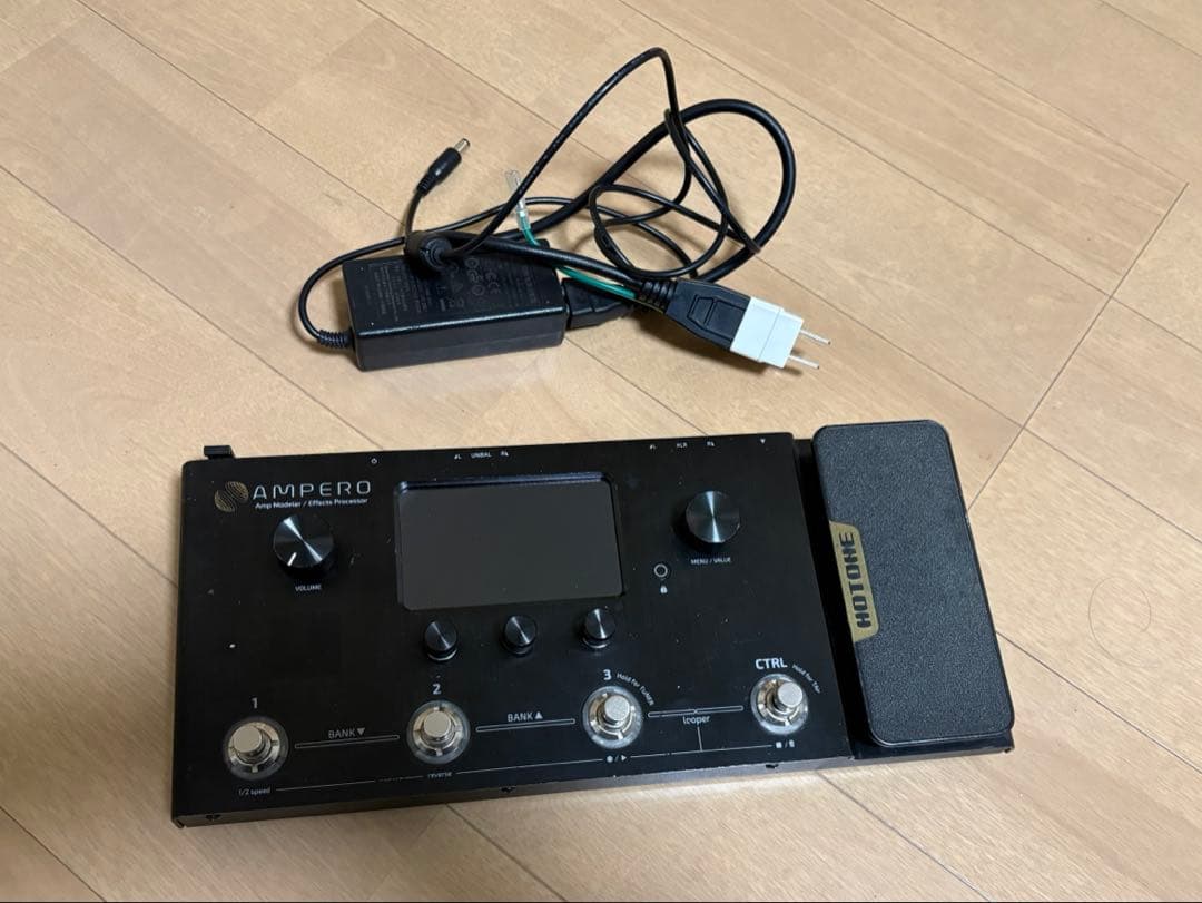 HOTONE AMPERO マルチエフェクター　ギター/ベース　両方使用可能 HOTONE AMPERO マルチエフェクター ギター/ベース 両方使用可能 AMPERO