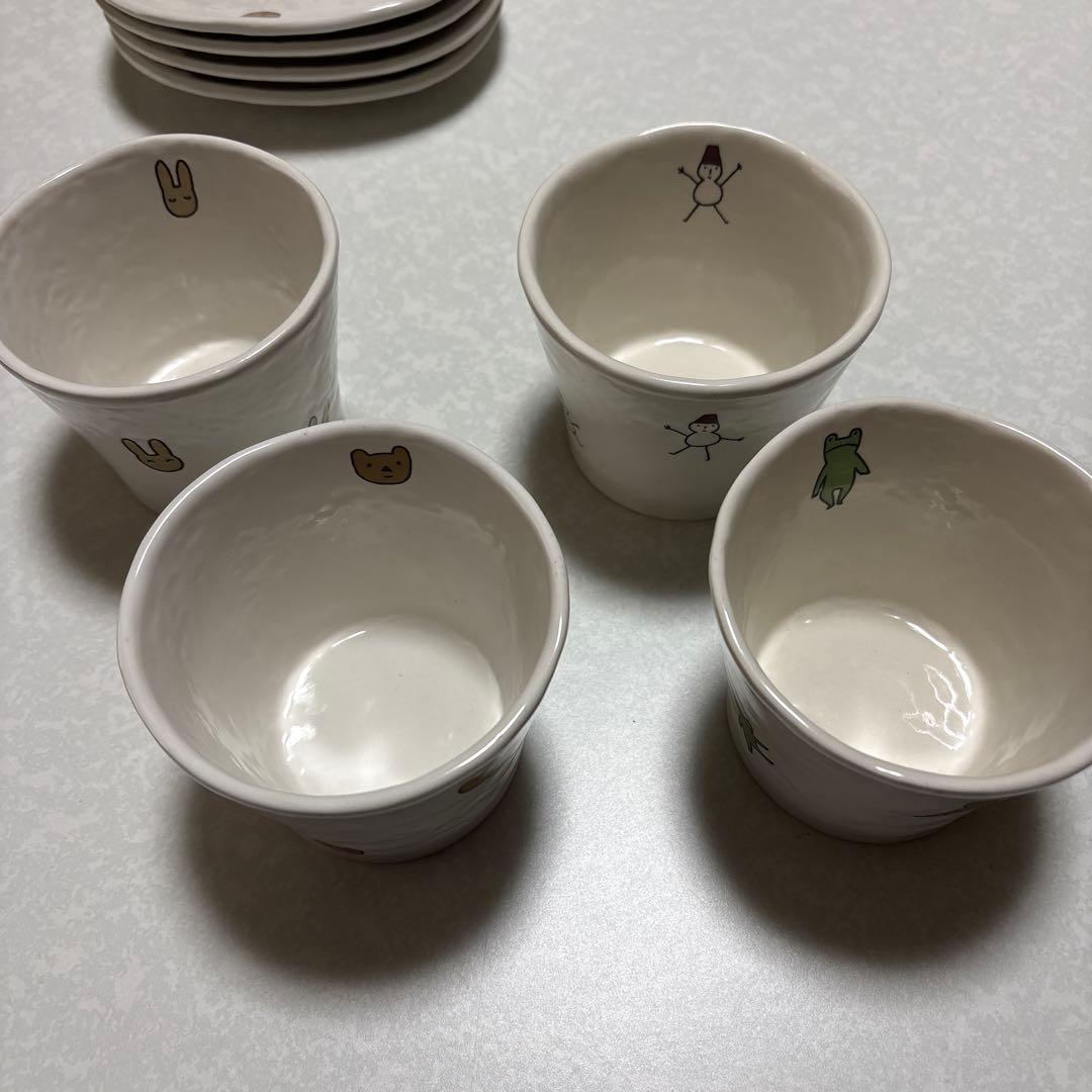 ら・むりーずのうさぎ屋 千趣会 マタノアツコ 食器セット4種 - メルカリ