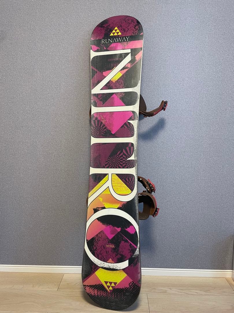 NITRO RUNAWAY スノーボード ビンディング（バートン）付き セール10%OFF！】バートン BURTON スノボー スノボ スノーボード