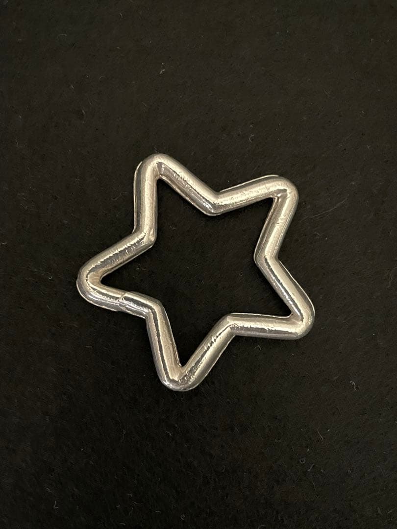 《1990年代〜》TIFFANY&Co. ティファニー 星形キーリング 925