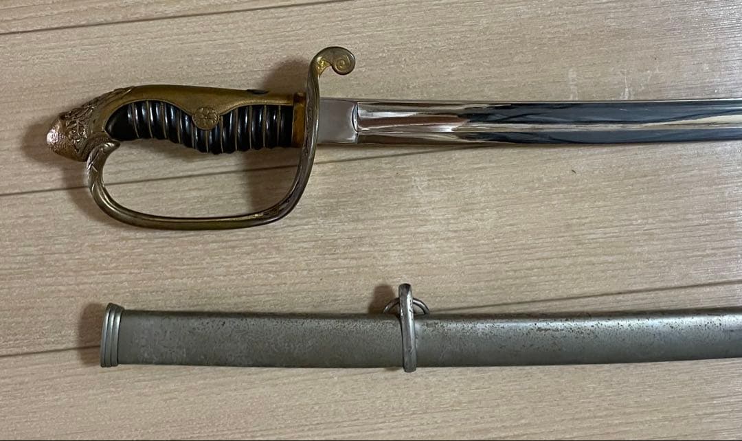 模造刀 美術刀 サーベル 指揮刀 時代武具 B017