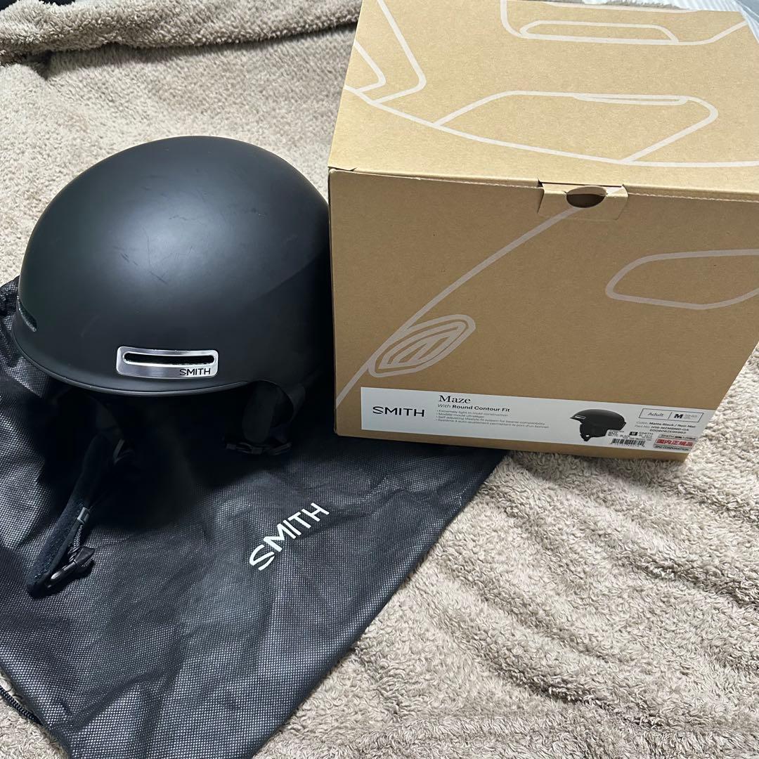 SMITH MAZE ヘルメット マットブラック M - メルカリ