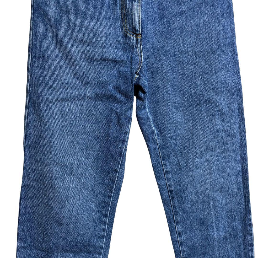 極美品】GUCCI グッチ ホースビット コットン デニムパンツ 26 ブルー