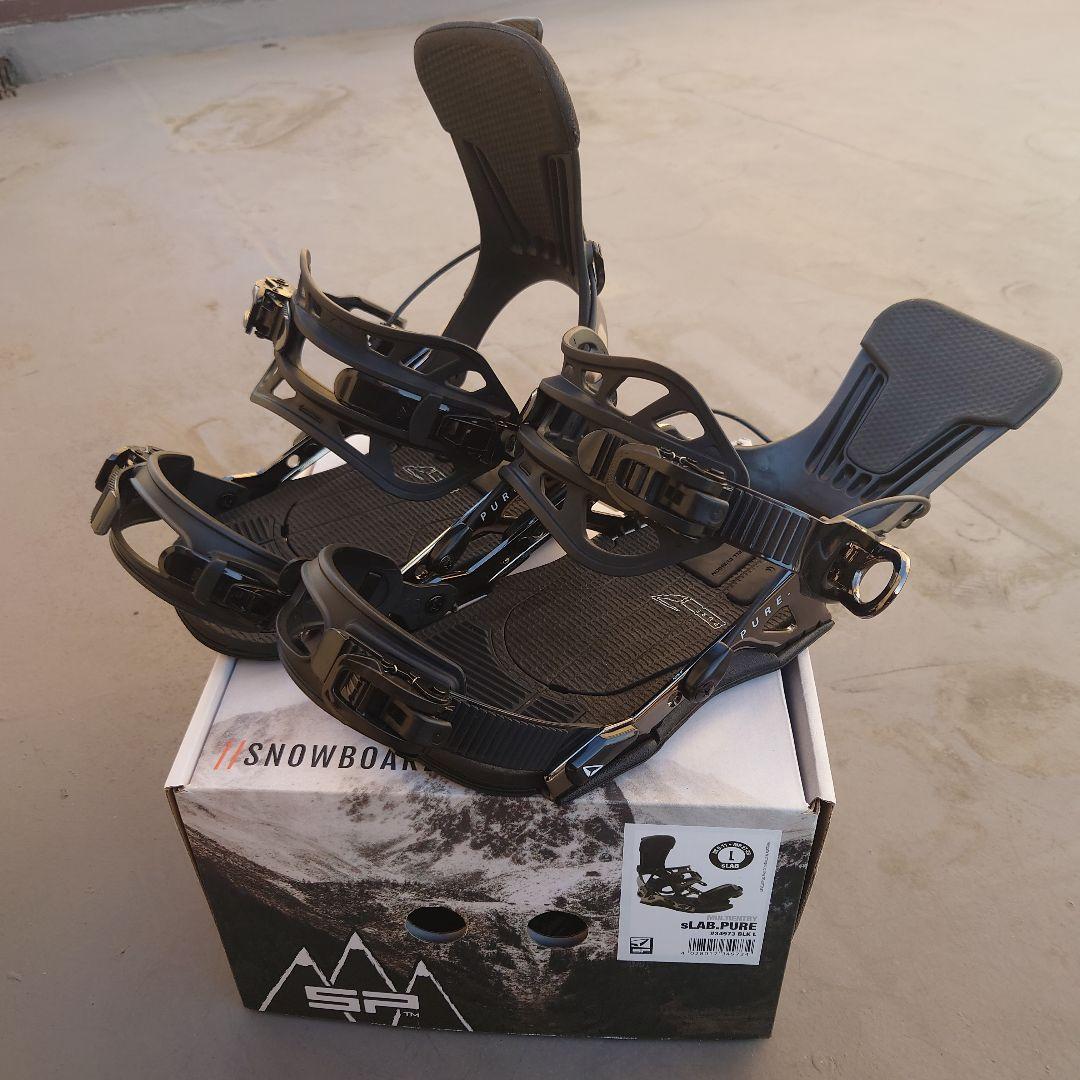SP sLAB PURE ME　スノーボード ビンディング Lサイズ 楽天市場】24-25 SP BINDINGS/エスピー sLAB.PURE ME エスラブピュア