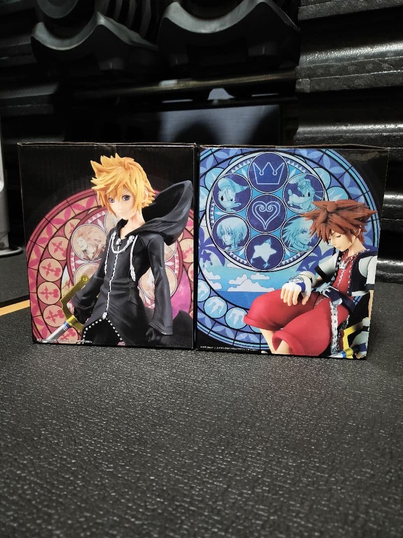 未開封】キングダムハーツ一番くじ ロクサス ソラ フィギュア 2体