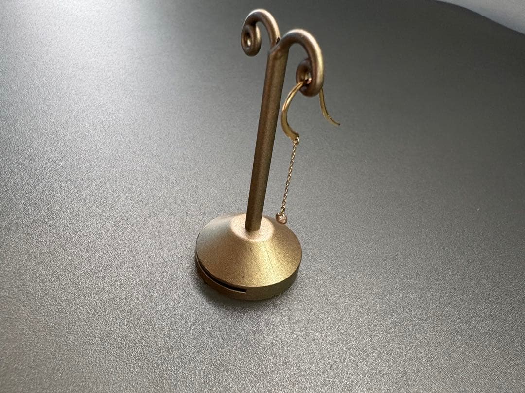 アクセサリー STAR JEWELRY K18 0.02ct pierce <No.825>