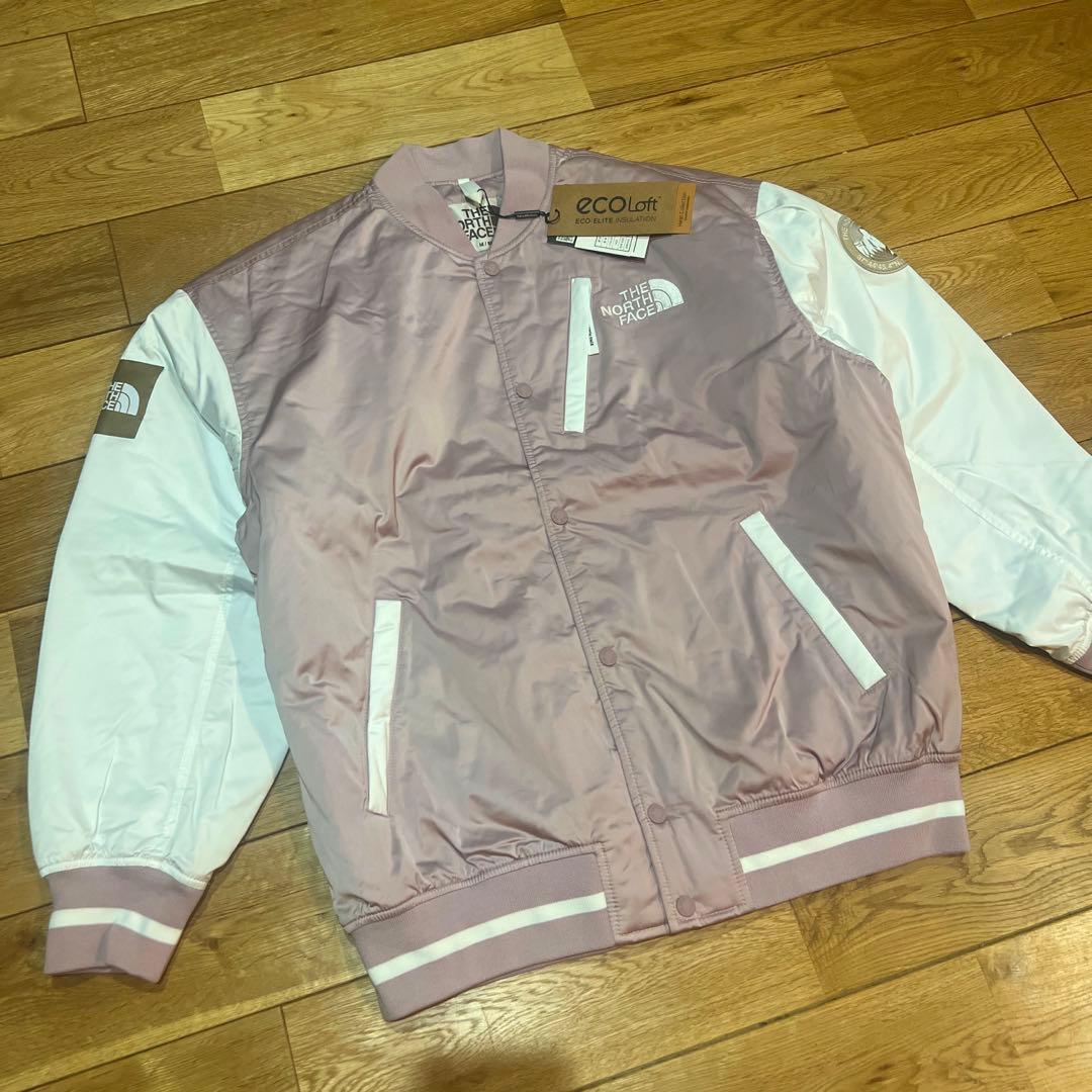 IVEイソ着 韓国限定 ノースフェイス ホワイトレーベル スタジャン