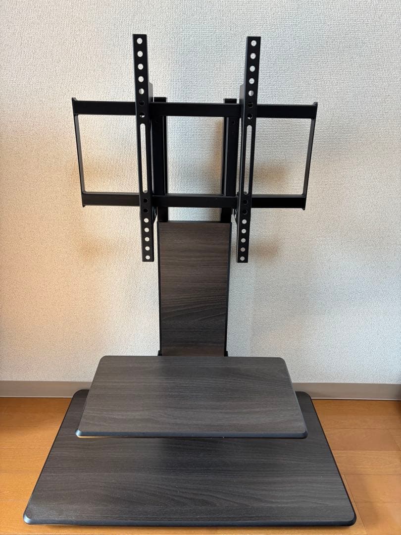 木目調　壁寄せテレビスタンド　KF-950 55型まで　キャスター付き KF-950 自立スタンド | 製品情報 | HAMILeX（ハミレックス） | ハヤミ