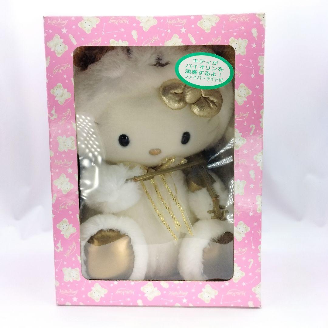 美品 ハローキティ ぬいぐるみ KTファイバードールバイオリン サンリオ ハローキティ ぬいどりドールS(ぴたっとふれんず)｜サンリオオンライン