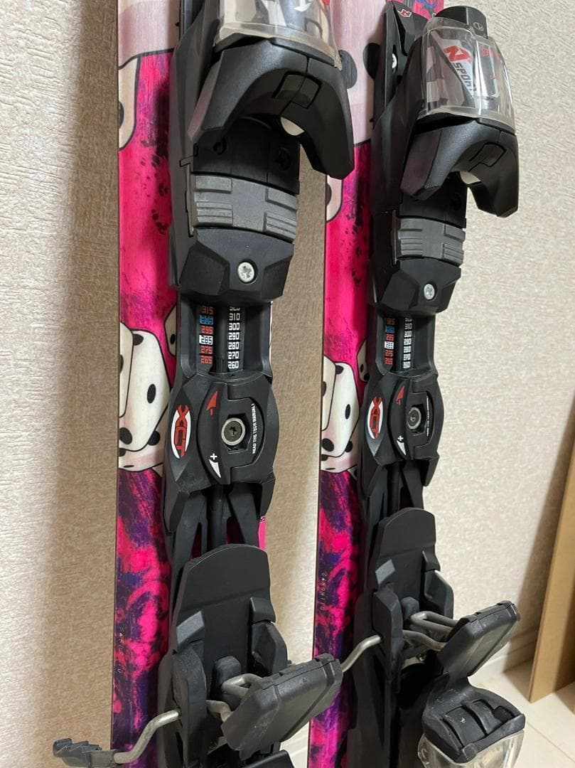 NORDICA ノルディカ ショート スキー ファンスキー 調整ビンディング