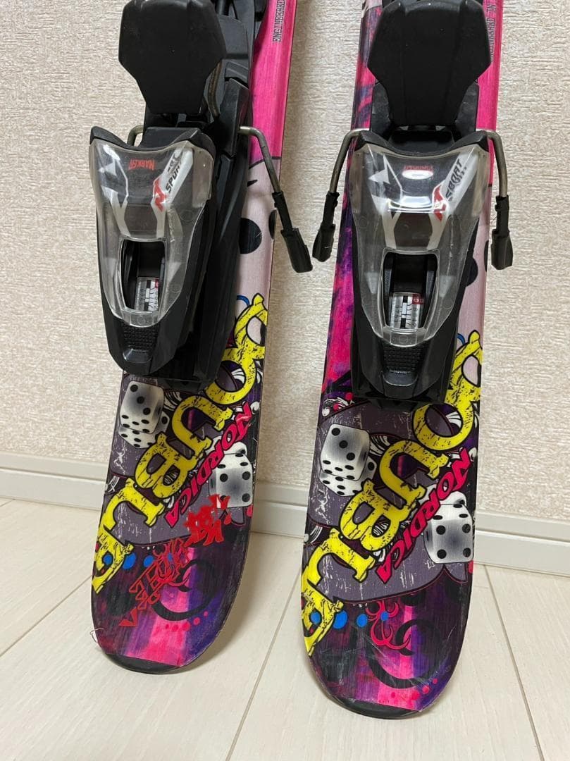 NORDICA ノルディカ ショート スキー ファンスキー 調整ビンディング