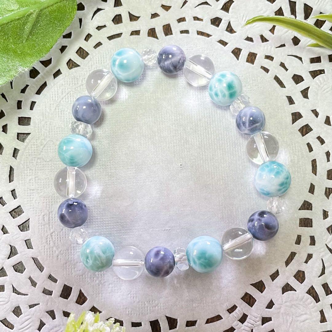 こいけちゃん様専用】ラリマー・パープルラリマー・水晶の