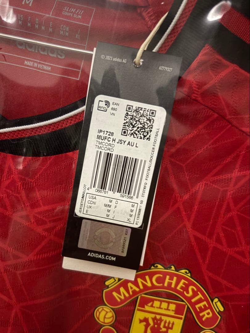 ガルナチョ オーセンティック ユニフォーム3枚セット マンチェスター