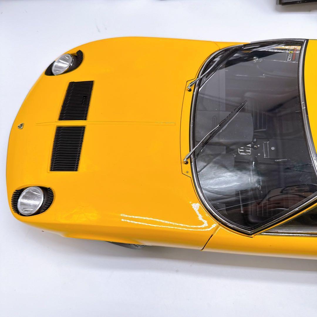 ユーワンさま ランボルギーニ ミウラ 1/8 完成品 ウレタンクリア塗装