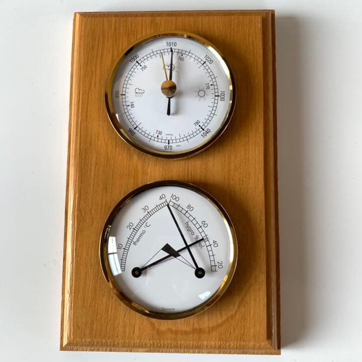 訳あり品 TFA 輸入気象計 ドイツ製 温度計 湿度計 気圧計 ドスマン社