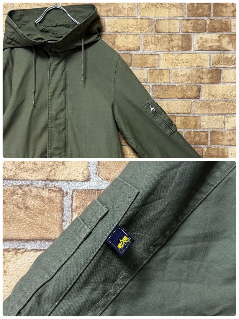 アルファインダストリーズ モッズコート ミリタリージャケット