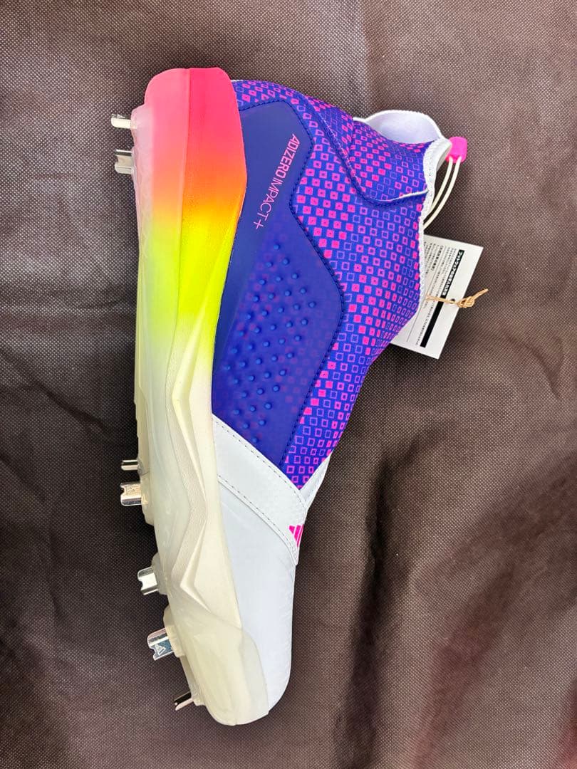 【新品】27.5cm アディゼロ　インパクト　野球　スパイク　adizero