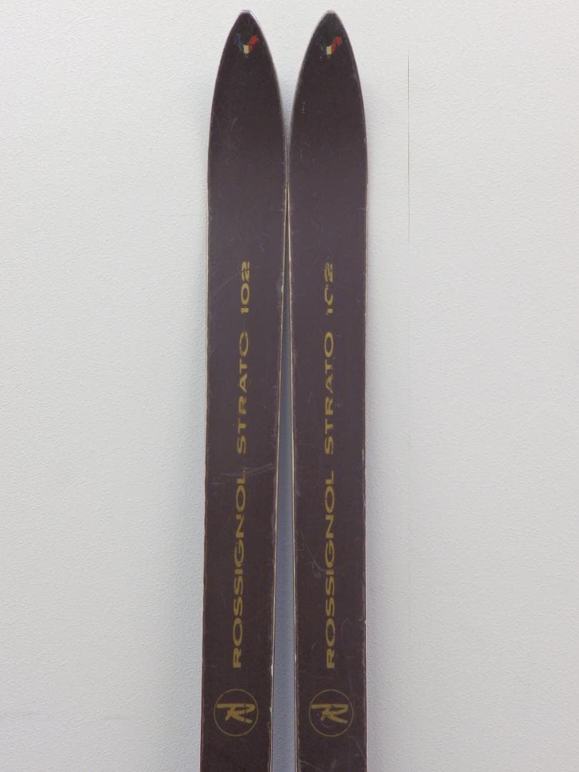 ROSSIGNOL STRATO 102 スキー板・ストック コンパーデル付き - メルカリ