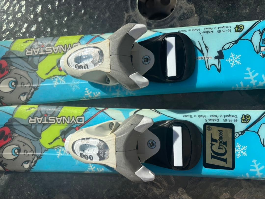 子供用#幼児用#スキーセット#Dynastar板#Salomonブーツ