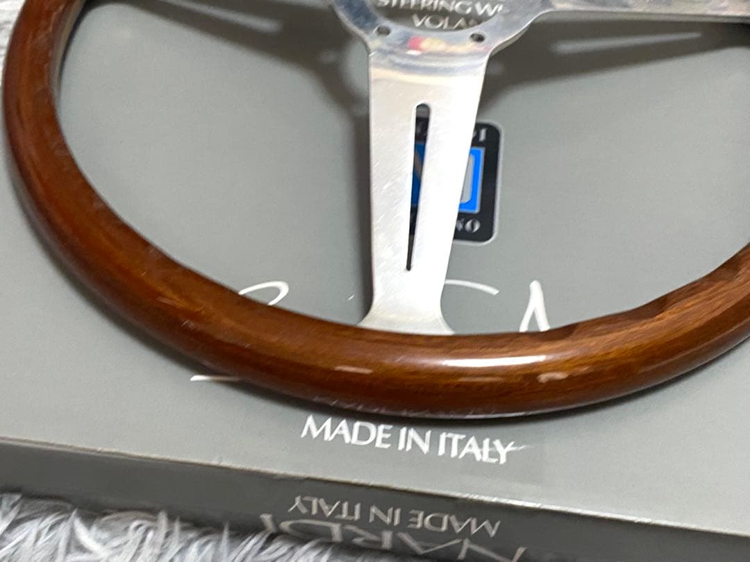 【NARDI Classic】36.5Φ ウッドステアリング　ナルディ