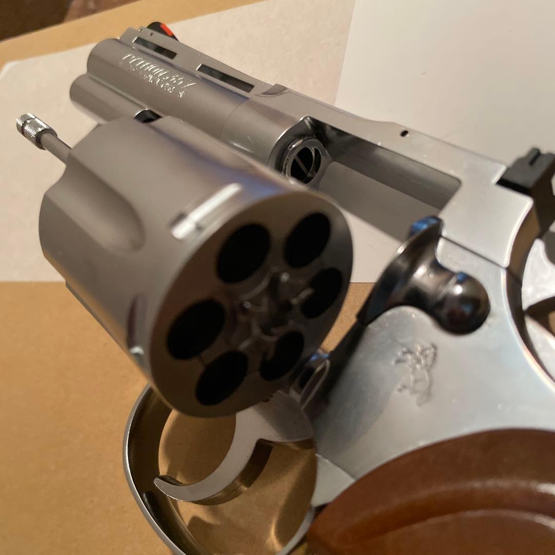 ☆未発火中古 タナカワークス コルトパイソン 357マグナム 4インチ