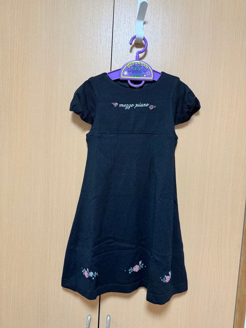 未使用】メゾピアノ 120 フォーマル ワンピース 卒園式 入学式 ボレロ